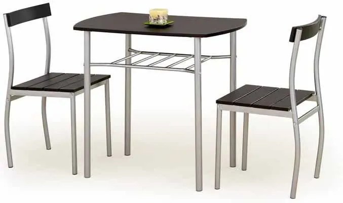 Étkező szett Lizze (wenge + ezüst). 1047950