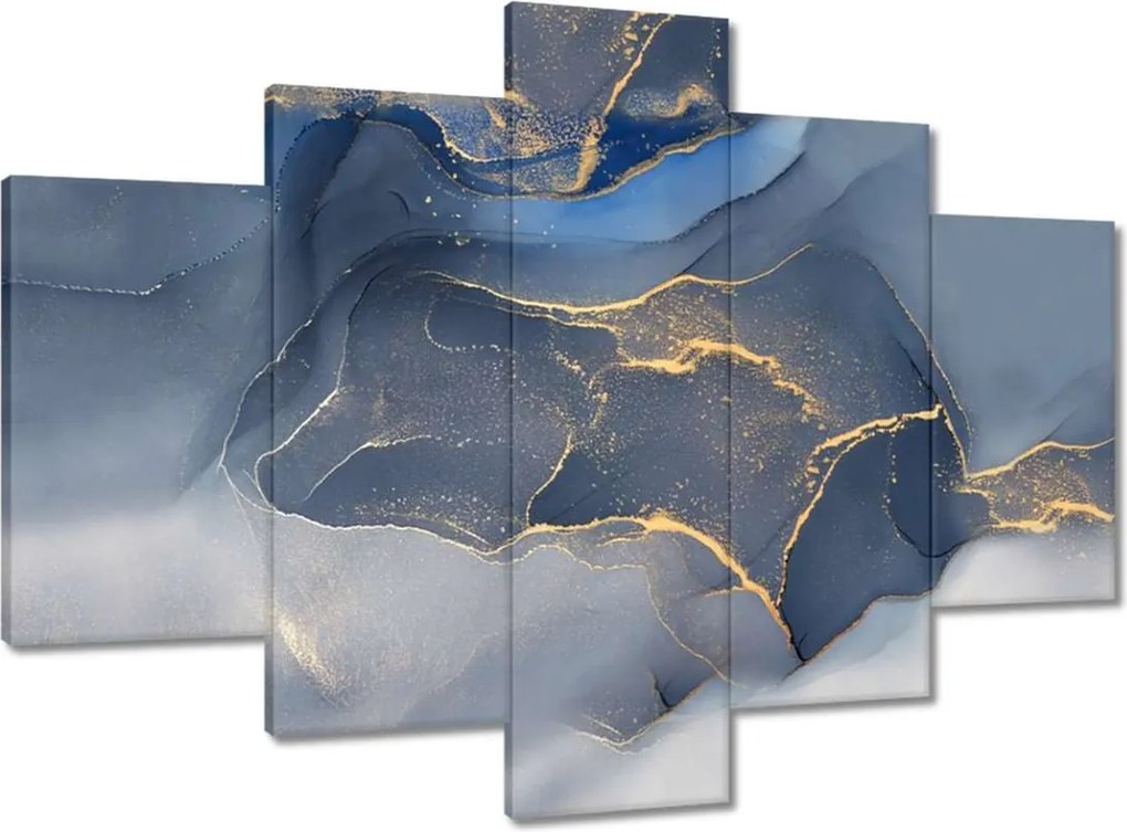 Festmények 150x105 Kék márvány