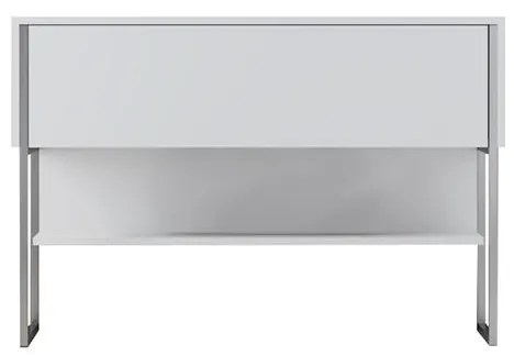 Komód Luxe - Silver, White