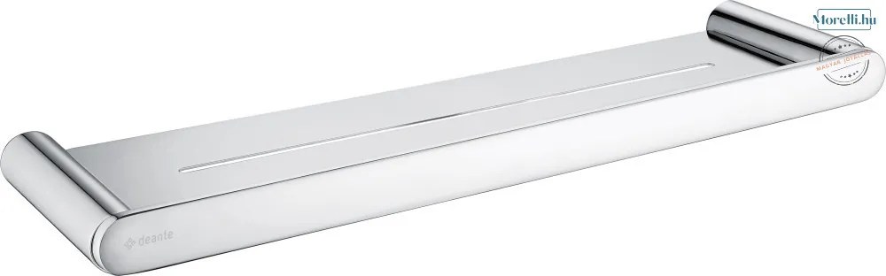 DEANTE-ADR-0511 ROUND KRÓM SZÍNŰ FÜRDŐSZOBAI POLC