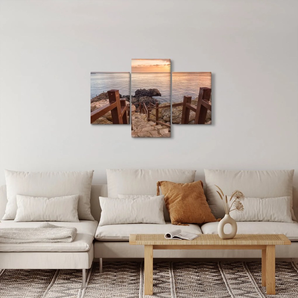 Kép - Ereszkedés a tengerhez (90x60 cm)