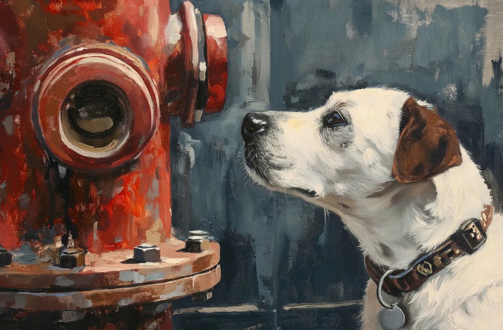 Poszter 91,5x60cm Barát a tűzcsapnál