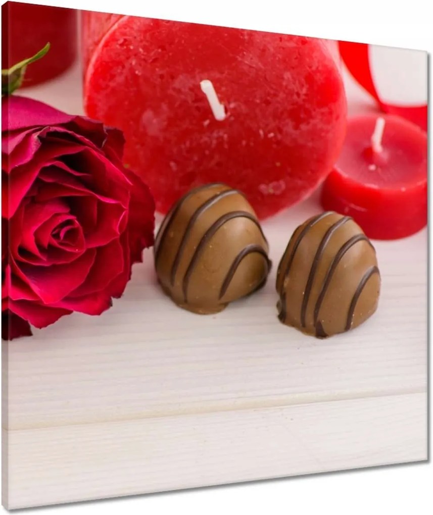 Vászonkép 60x60 Nőnap Ajándék Love