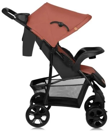 Lionelo - Babakocsi EMMA PLUS tégla/fekete