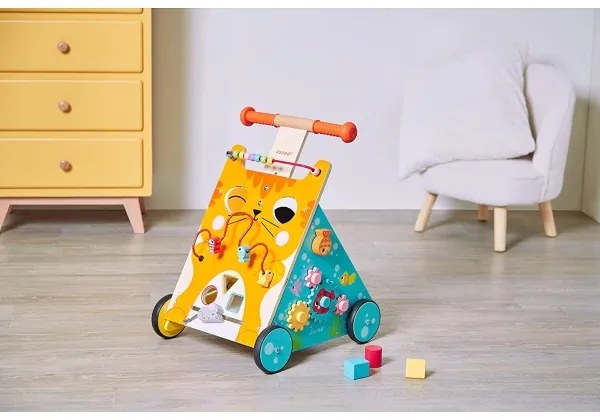 Janod - Baba járóka aktivitásokkal macska