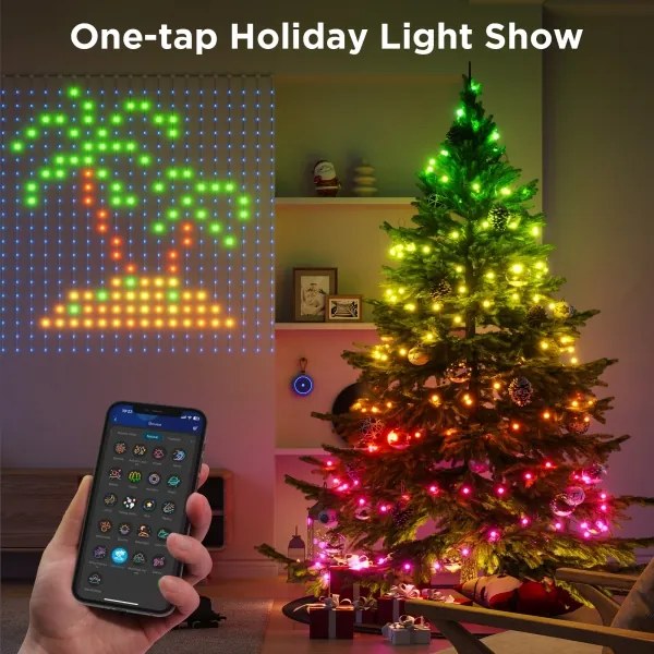 Govee - LED RGB Dimmelhető dekoratív lánc LED/15W/230V IP65 Wi-Fi