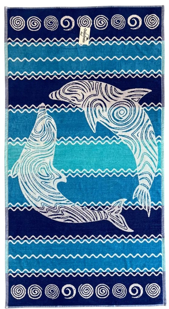 Pantelleria Kék Strandtörölköző