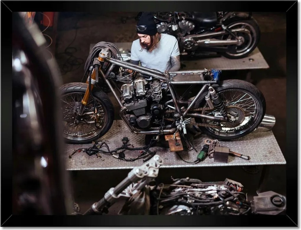 Poszterek keretben 40x30 Motorkerékpár Motorkerékpárok