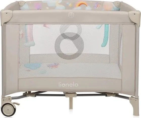 Lionelo - MILLE PLUS babakarám, szürke-bézs