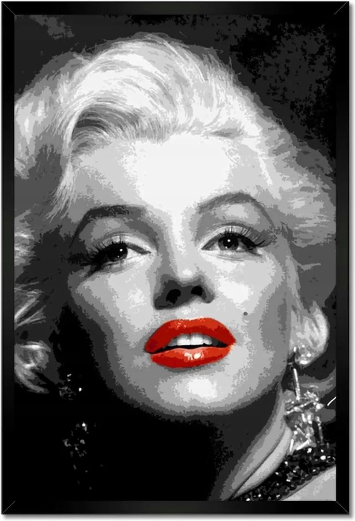 Poszterek keretben 40x60 Marilyn Monroe autogram