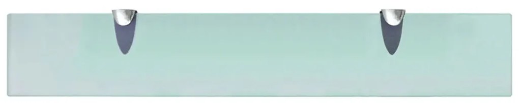 2 db lebegő üvegpolc 60 x 10 cm 8 mm