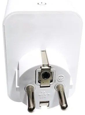 Immax NEO 07761C - 3x NEO LITE okos konnektor 3680W/230V/16A Wi-Fi Tuya SCHUKO