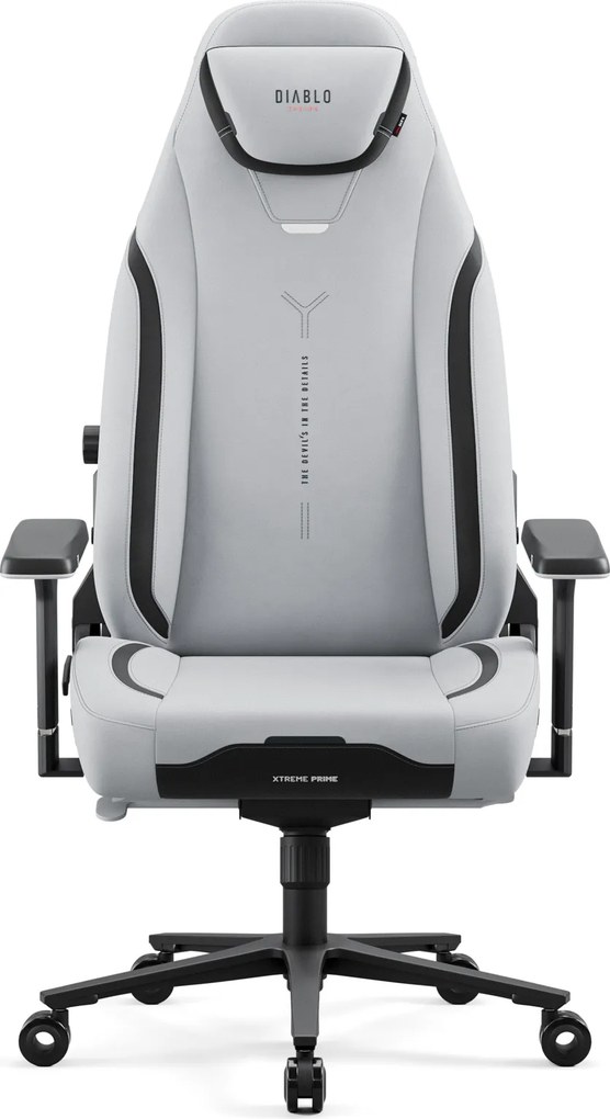 Gamer szék Normal Size szürke-fekete: Diablo X-Eye Prime Nightwolf Moon