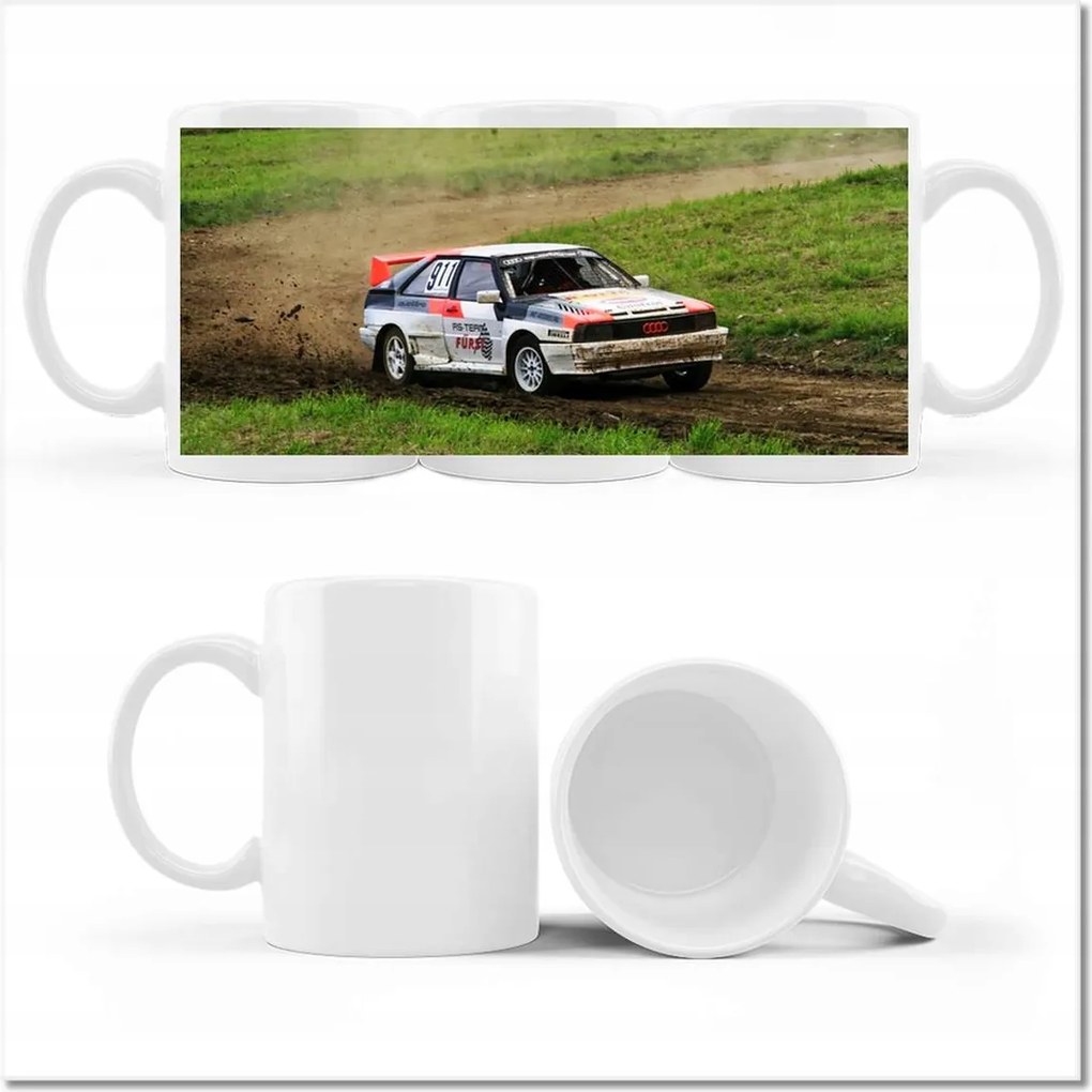 Audi Quattro fotó bögre terepen