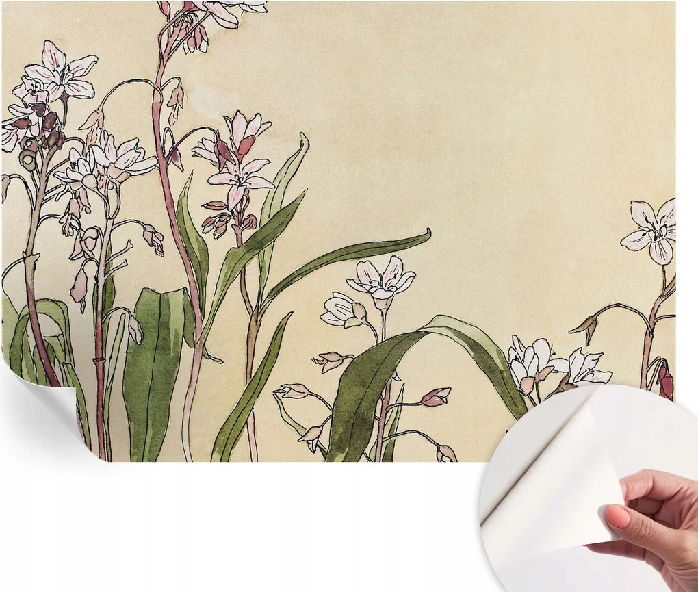 Fotótapéta Öntapadós tapéta a szobába Virágos elegancia 152x104 cm