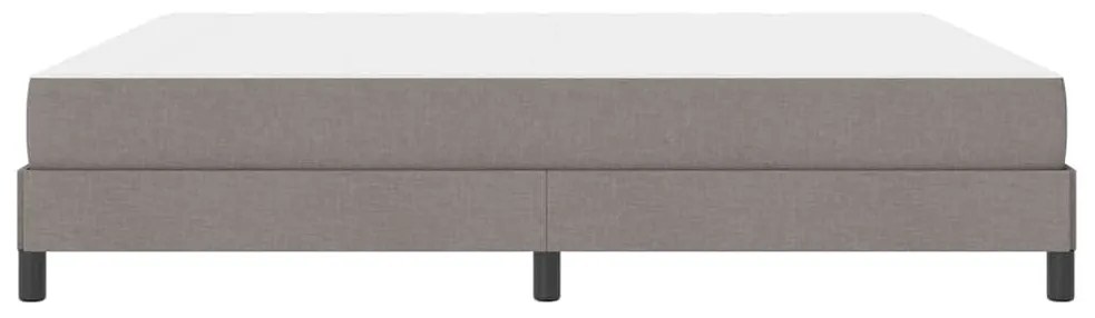 Boxrugós ágy matracmal Tópszínű 180 x 200 cm szövet