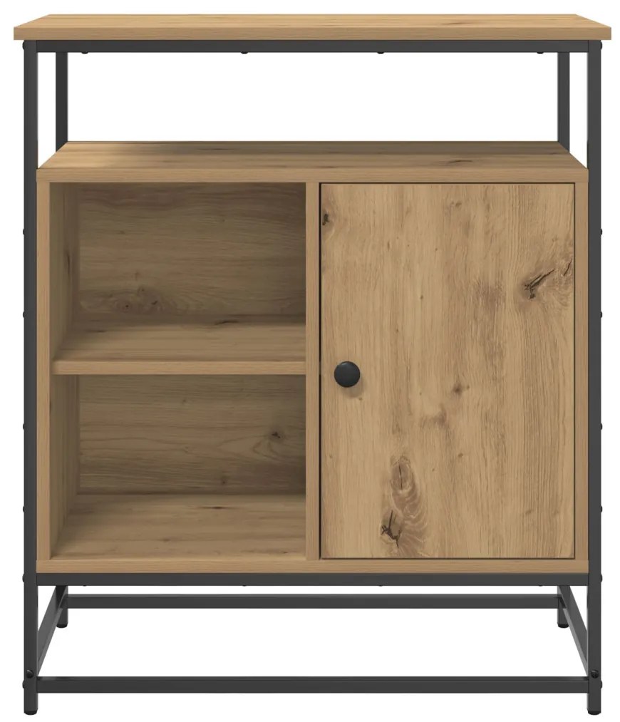 Fésülködőasztal Égerfa 69x35x80 cm Műgyanta és Acél
