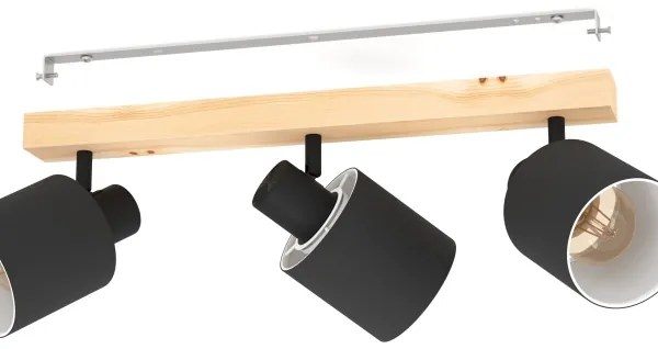 Eglo 99491 - Spotlámpa BATALLAS 3xE27/10W/230V