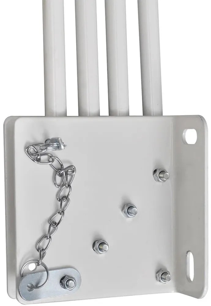 Legyező árnyékoló erkélyre, 140 cm, 2 színben-szürke