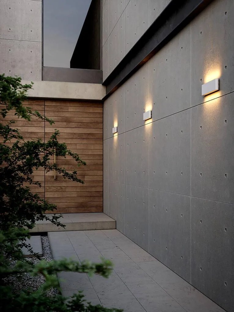 NORDLUX 2118181001 KINVER Modern Kültéri Fali Lámpa Fehér LED IP54