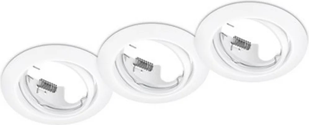 Trio JURA 650100331 Beépíthető spotlámpa 3x15w/gu10 ip20