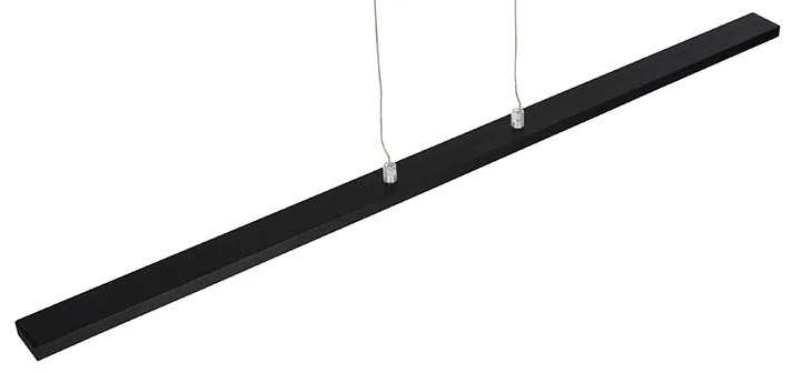Modern lógólámpa fekete 90 cm LED-del - Banda
