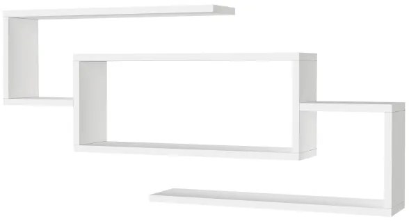 Fali polc JANISON 48x103 cm fehér
