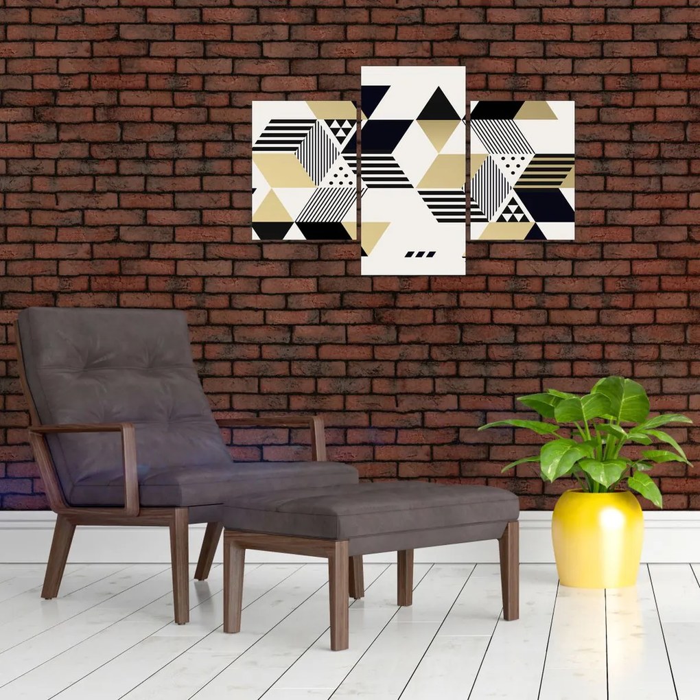 Kép - Geometriai formák N⁰1 (90x60 cm)