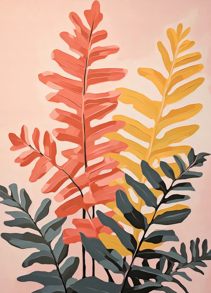 Poszter 20,5x28,4cm Természet paletta