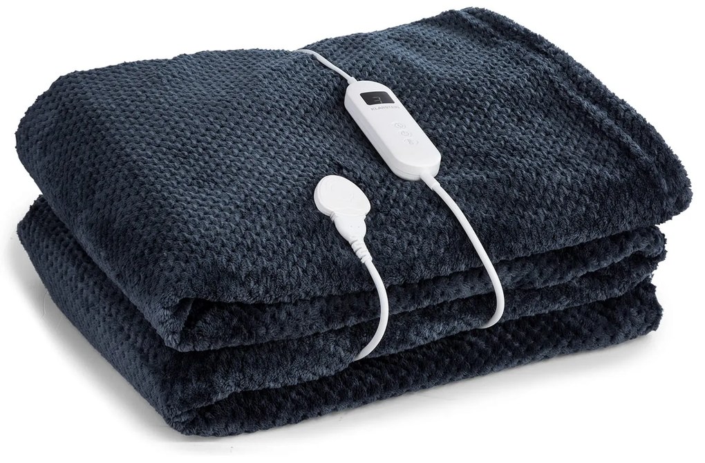 Klarstein DR Watson Deluxe XXL, elektromos takaró, 160 W, 9 fűtési fokozat, 200 x 180 cm