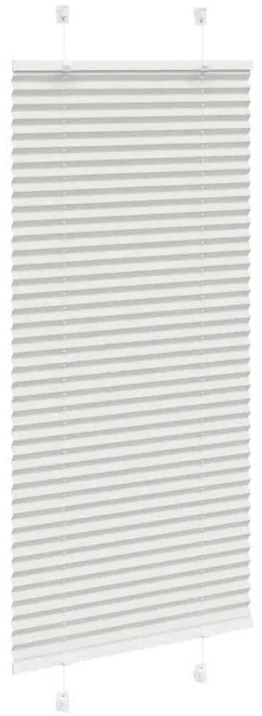 pliszírozott redőny világosszürke 65x150 cm szövetszélesség