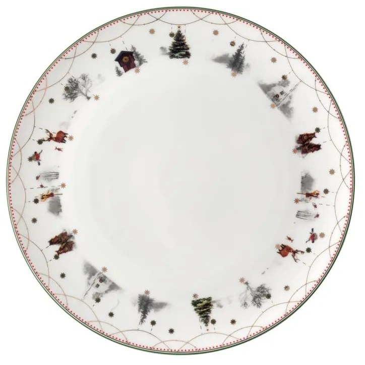 Story plate 20 cm Julemorgen kollekció - Wik & Walsøe