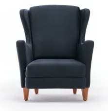 Füles fotel NUPI antracit