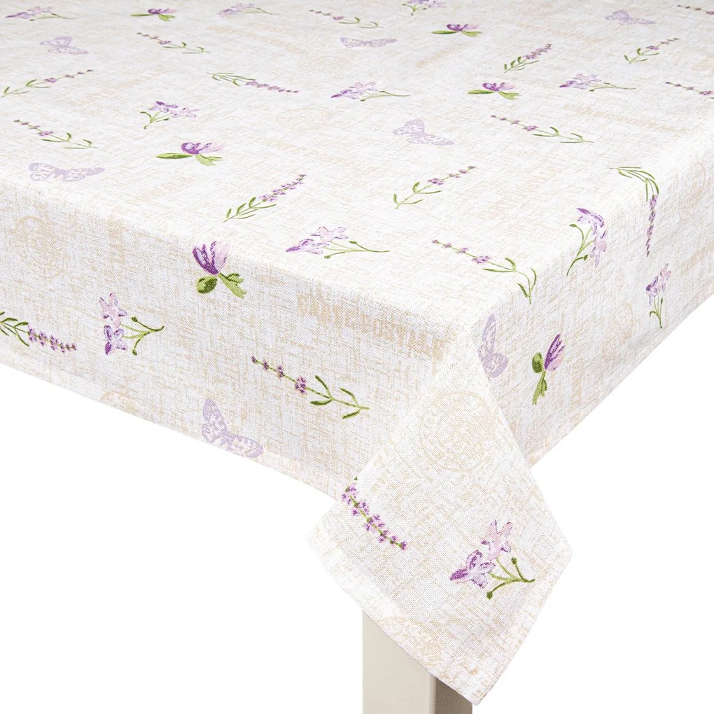 Levendula 2020 abrosz, 90 x 90 cm