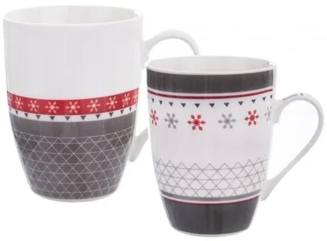 Orion porcelán bögre Christmas 340 ml, 2 db