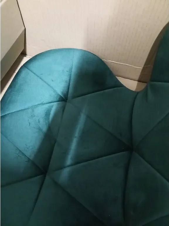 AKCIÓ Irodai szék AVOLA VELVET - Keverék színek II. minőség
