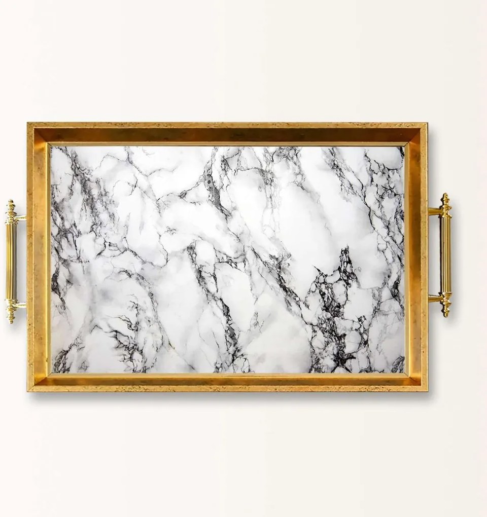Üveg tálca, 38×24 cm – TPEA9998