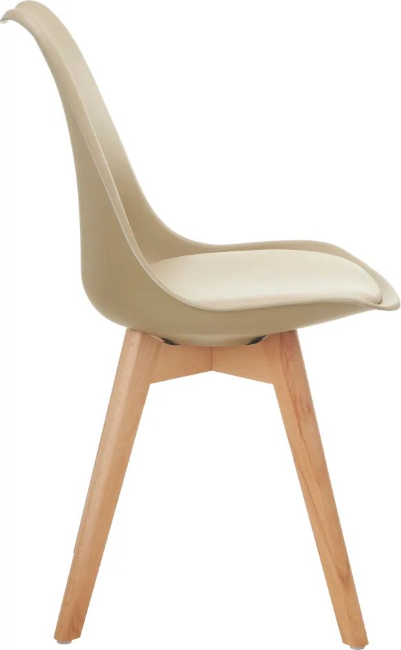 Szék, cappuccino/bükk, BALI 3 NEW