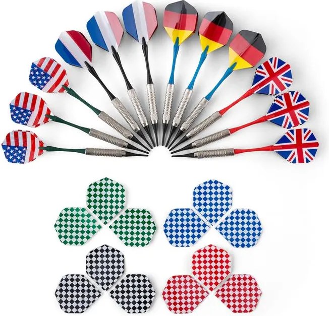 KLARFIT Dartchamp, fekete, elektronikus darts tábla dartsokkal és ajtóval