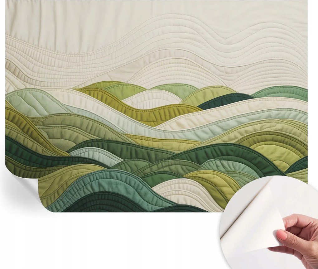 Öntapadós Stílusos Dekoratív Fotótapéta Szövet dombok 208x146 cm