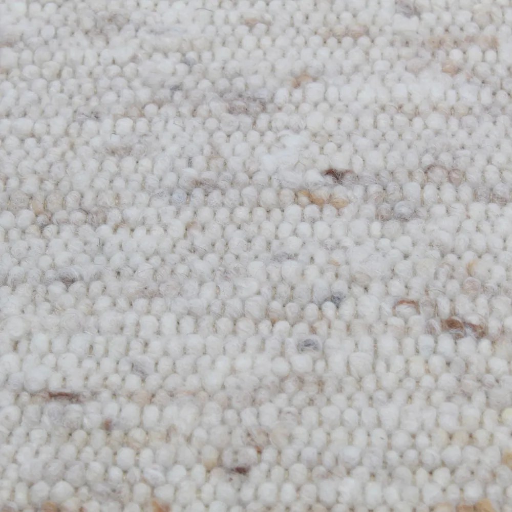 Vastag gyapjú szőnyeg Rustic 72x134 kézi és gépi szövésű gyapjú szőnyeg