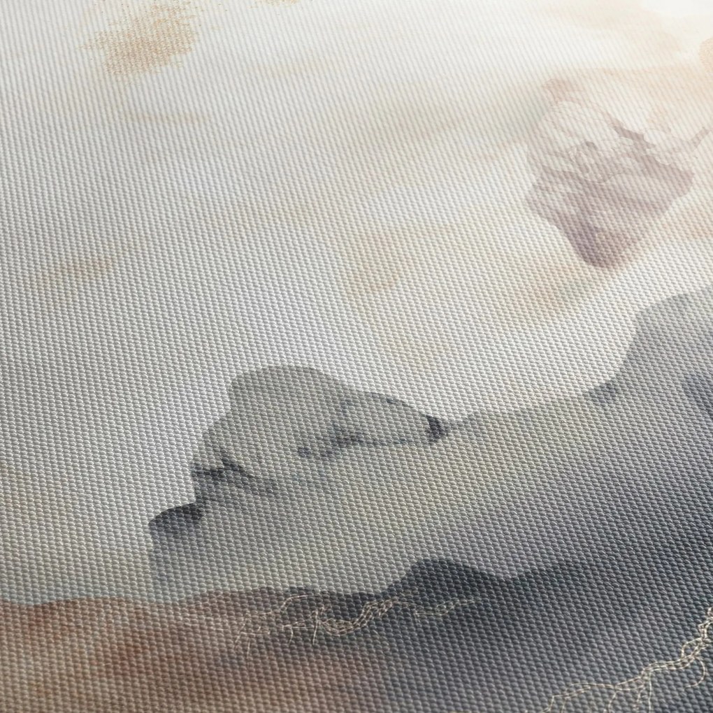 Kép - Hegyi absztrakció márvány textúrával (90x60 cm)