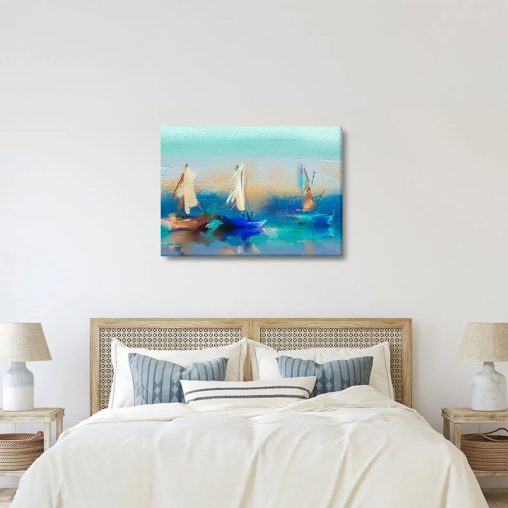 Kép - Tájképfestészet, festészet (70x50 cm)