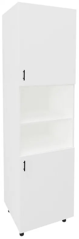 Benita 2 ajtós Magas konyhaszekrény Fehér 60x57x210 cm N