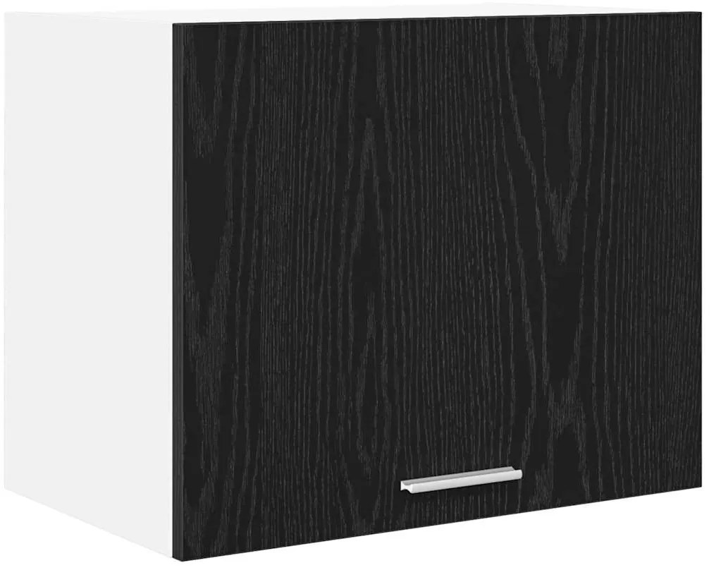 Függő szekrény Riga Fekete tölgy és fehér 50 x 31 x 40 cm