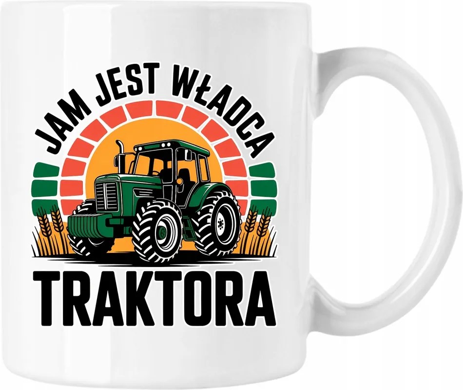 Bögre traktoros gazdának 4 Fehér 330ml