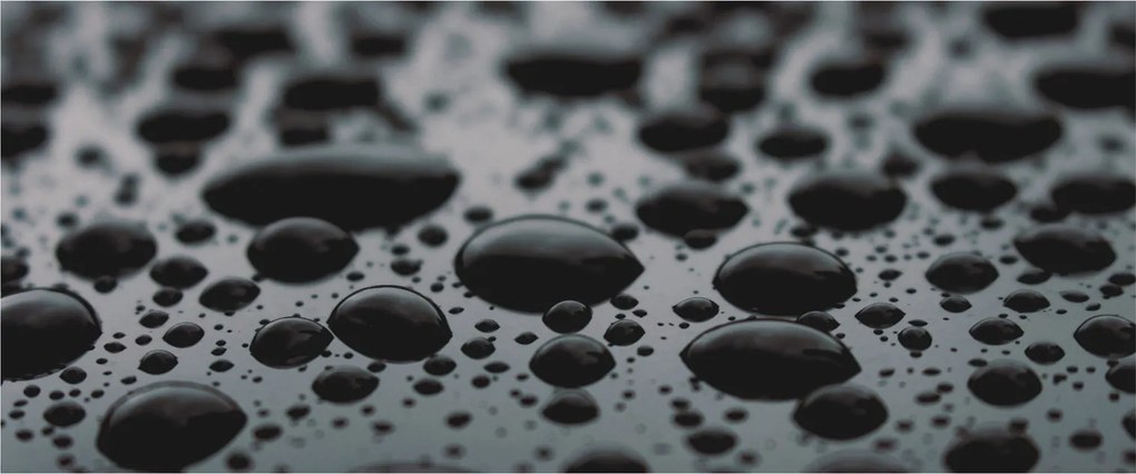 A vízcseppek képe (120x50 cm)