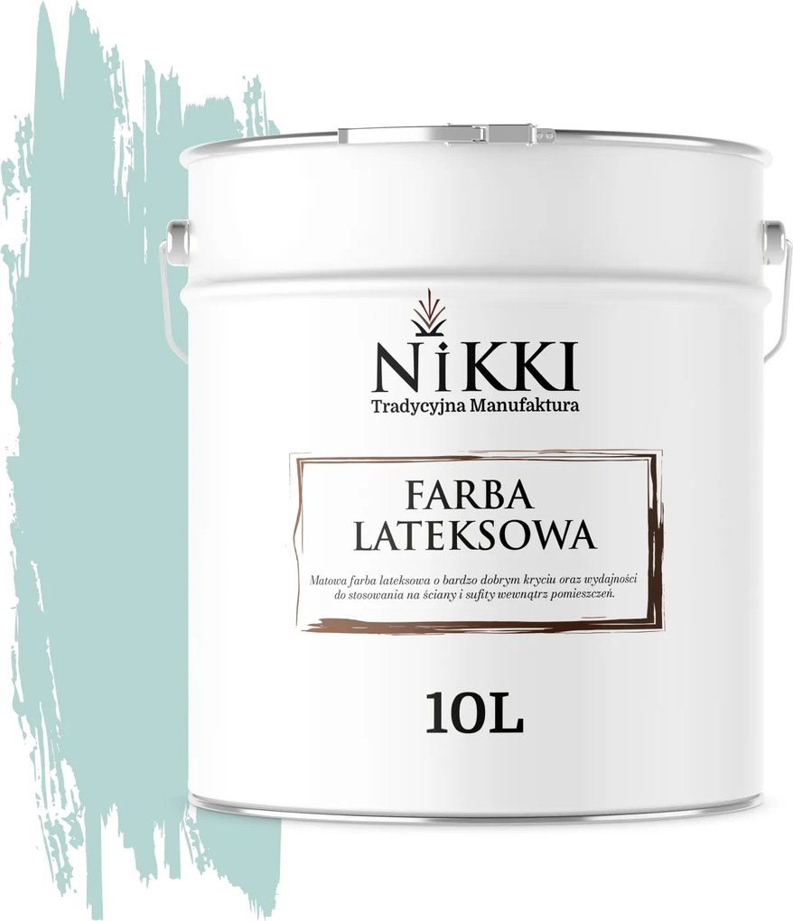 Latex Falfesték Menta Színű Világos H1561 10L Mély Falmatt