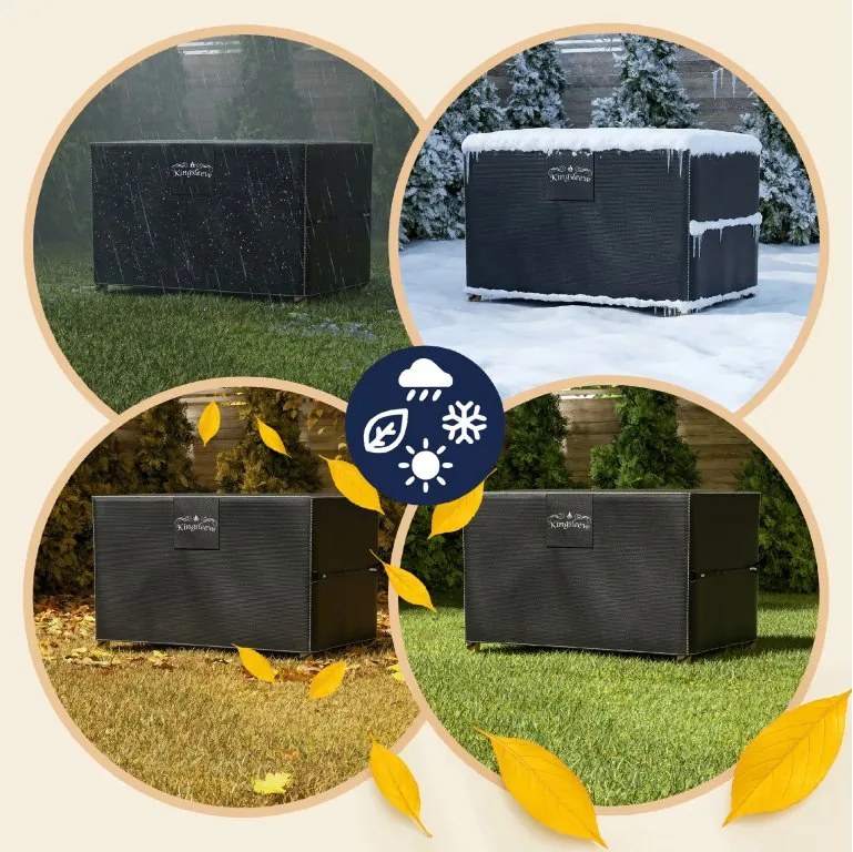 Deuba Védőhuzat ülőgarnitúrára 150x90x74 cm - antracit