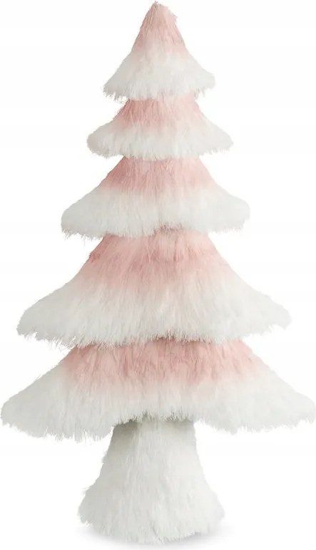 Karácsonyi dekoráció 15x12x40 Karácsonyfa 7 fehér